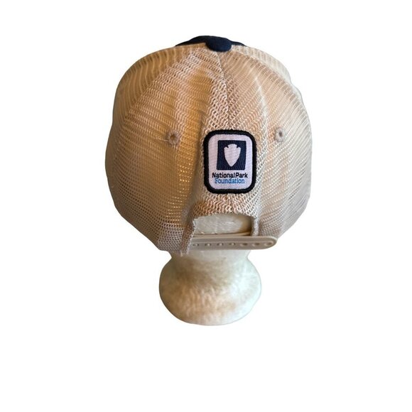 Yellowstone National Park Trucker Hat By Top Of The World Adjustable Snapback Na - Picture 3 of 7